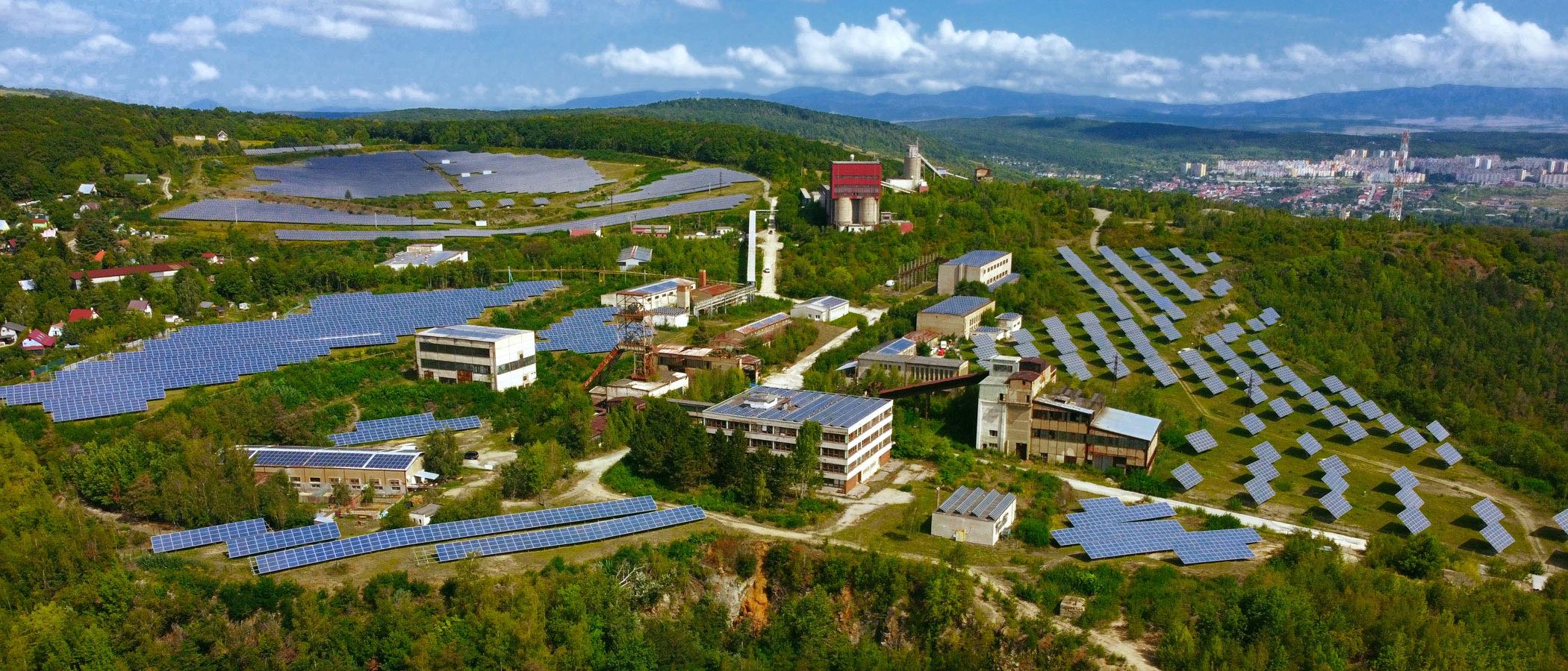 solar panels everywhere