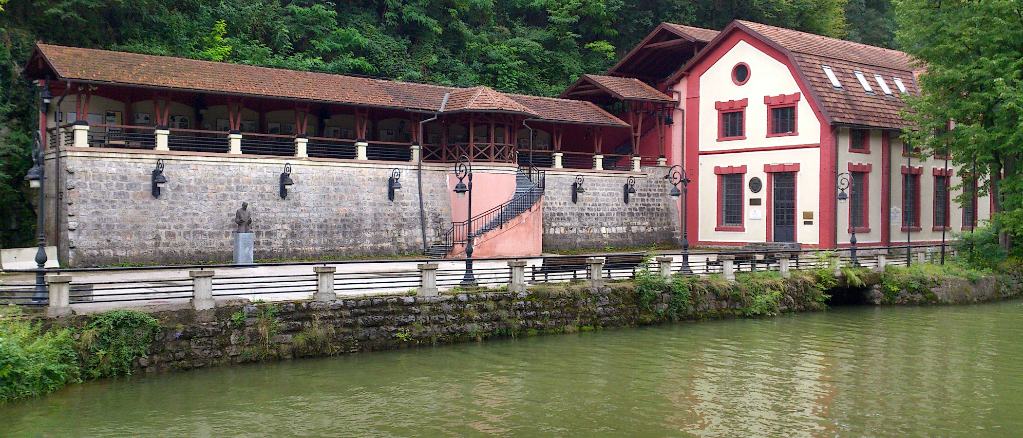 Small hydroelectric power plant in Serbia, built in 1900.